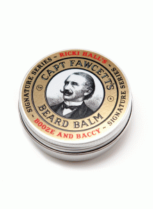 Балсам за брада Booze & Baccy с Рики Хол от Captain Fawcett